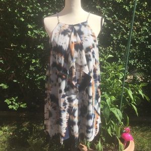 BCBG Generation Flowy Layered Sundress Size XS